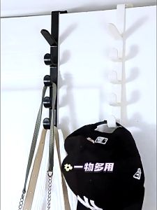 ตะขอ 5ตะขอ หลังตู้ แขวนหมวก เสริมผสม ถูกที่แขวนอเนกประสงค์ และที่แขวนของเกี่ยวประตู ถูกที่แขวนหลังประตู ที่แขวนของผู้ชาย