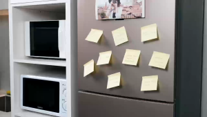 SG Outing® Clear Acrylic Magnetic Planner Calendar Dry Erase Whiteboard for Fridge Reusable Memo Board With Markers