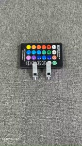 Đèn led sương mù có remote chỉnh màu MS18