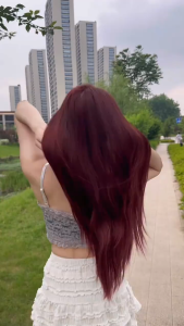 สีเทรนด์ ปี 2025 สีย้อมผมน้ําตาลเบจ สีย้อมผม ยาย้อมผม สารบริสุทธิ์จากพืชธรรมชาติ กลิ่นหอมสดชื่นไ รีมปิดผมขาว สีผมctt-sb