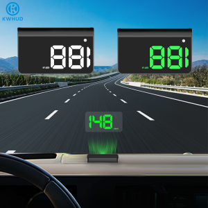 KWHUD HUD Head-up Display รถ GPS Digital Speedometer Universal Speed กระจกโปรเจคเตอร์ Plug & Play อัตโนมัติอิเล็กทรอนิกส์อุปกรณ์