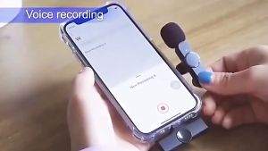 K9 Wireless Microphone ไมโครโฟนไร้สายแบบพกพาใช้สําหรับ สมาร์ทโฟน ไมค์ไร้สายหนีบเสื้อ ไมค์หนีบปกเสื้อ K15ไมโครโฟนไร้สาย