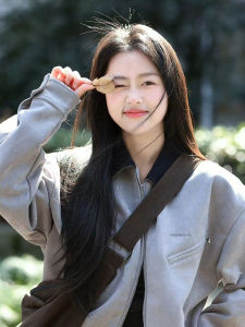 Retro Barn Style Suede Jacket Womens Spring Autumn 2025 New Small Trendy Brand Turn-down Collar Color Block Mens Jacket