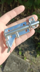 Chốt Cài Cửa Inox Gài Ngang Dài 10 cm – Bền Đẹp Dễ Lắp Đặt