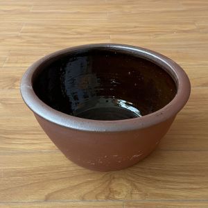 Deepening Dough Basin For Home Ceramic Old-Fashioned Sauce Basin Large Pottery Basin Fermentation Basin Dough Basin Earthen Pot Clay Basin Sleeping Lotus Pot