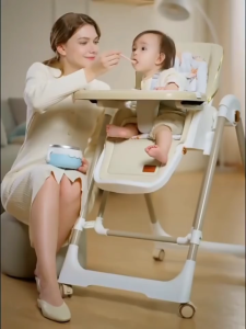 6 IN 1 Baby Dining Chair Feeding Foldable Adjustable With Safety Belt Baby High Chair Kerusi Budak Makan Bayi