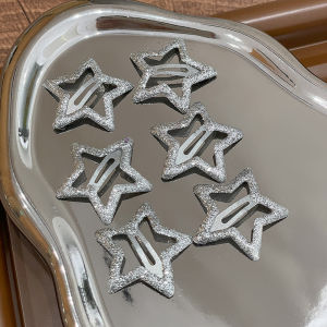 NING ZHOU | Cute Side Bangs Hair Clip for Girls with Small Star Hairpins