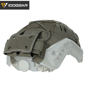IDOGEAR Tactical Helmet Cover Fast Multi-Functional Battery Pack Camouflage Helmet Bag for Men And Women Large Size