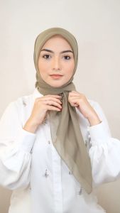 Kerudung Hijab Bella Square Segi Empat Premium jilbab Cantik Kekinian Terbaru BISA COD