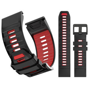 Fenix8 Watch Band 26 22mm Silicone Sports Strap For Garmin Fenix 8 Pro E 7 7X/Epix Pro/6 6X 5X Plus/instinct 3 QuickFit Bracelet