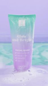 IL SKIN Glow and Bright Facial Wash 100ml - Cleansing Face Wash Membersihkan Serta Mencerahkan Kulit Wajah