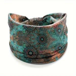 Băng Đô Buộc Dây Rộng Phong Cách Bohemian Dành Cho Nữ Chất Liệu Mềm Mại Co Giãn Thấm Hút Mồ Hôi Phụ Kiện Thời Trang Dùng Khi Chạy Bộ Yoga Tập Thể Dục Thể Thao.