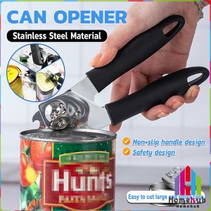 Homehub Stainless Steel Can Opener Bottle Opener Kit kitchen tools Kitchen Craft Easy Grip