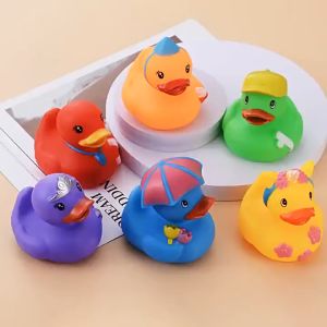 Đồ chơi vịt hoạt hình cho trẻ em và chó mèo dài 8cm (mẫu mới) - Love Pets Shop