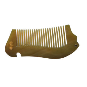 Authentic Natural Bull Horn Comb Portable Small Ladies Special Use Non Wood Comb Practical Hair Brush Pure Natural Hair Care