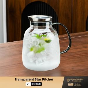 BOANG | High Borosilicate Glass Heat-Resistant Shatterproof Water Pitcher
