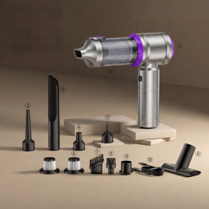 Powerful Portable Wireless Car Vacuum Cleaner