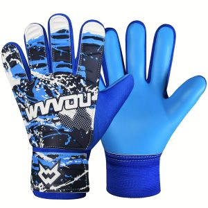 Goal keeper gloves without finger protection goalkeeper gloves with colorful style football gloves with strong grip and no sli