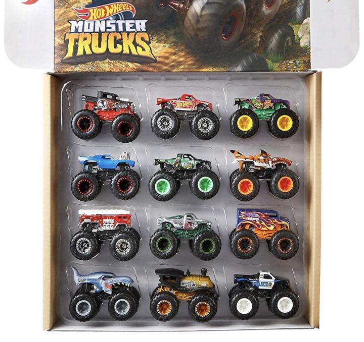 Hot Wheels Monster Trucks 1:64 Scale Die-Cast Ultimate Chaos 12