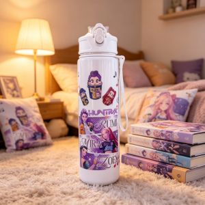 Hasbro | Cartoon Girl Pattern Leakproof Water Cup Fashion Large Capacity Portable for Fitness School Universal for Adults Children