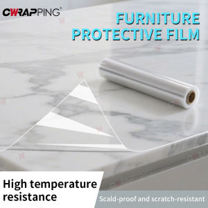 Self Adhesive Foil Transparent Decorative Waterproof Wallpaper Stickers Vinyl Wrap Kitchen Living Room Household Wall Stickers