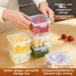 Freezer Storage Box Microwave Sealed Fresh Preservation