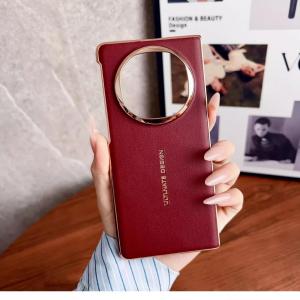 Huawei MateX6 Premium Frosted Leather Flip Screen Phone Case Ultra-Thin Full Cover Anti-Fall Back Cover for Men And Women