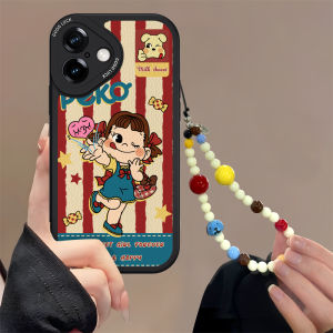 เคสโทรศัพท์มือถือ Apple 17 สำหรับผู้หญิง ดีไซน์ใหม่พร้อมสายรัด ป้องกันการตกหล่น หนัง PU บุคลิกภาพสูง เข้ากันได้กับ iPhone 15/16 pro Max