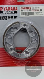 YAMAHA ORIGINAL BRAKE SHOE LINING SKIN PACK LAGENDA 115 FI LC135 NVX155 LAGENDA 115 FI EGO EGO S NOUVO LC SOLARIS