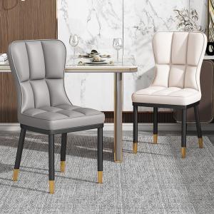Luxurious Leisure Restaurant Hotel Back Chair Soft Padded Dining Table Nordic Modern Simplicity Bed Canopy USB1.0 Output