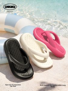 chikoku | Non-slip Arch Support Thick Sole Flip Flops