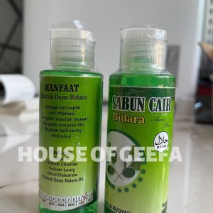 House of Geefa - Baru ! Sabun Cair Bidara Ruqyah - Sabun Ekstrak Daun Bidara - Sabun Menghilangkan Gatal Gatal - Sabun Herbal Alami