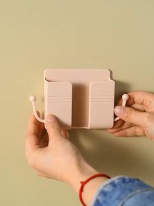 เลือกสี เขียว กรม ชมพู ส้ม พร้อมส่ง ที่วางมือถือ แขวนของได้ ติดผนัง วางรีโมท