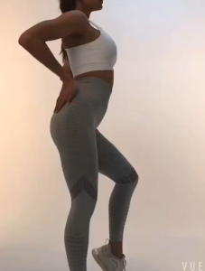 Women Yoga Leggings High Waisted Soft Workout Lounge Tummy Control For Gym Training Running Pants