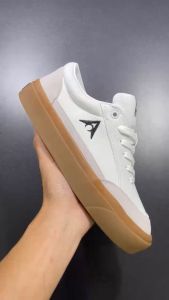 {Siêu cuối tháng} Giày sneaker thời trang Ancol Street Vas cho Nam Nữ Size 36-43Vải xéo canvas loại 1 da lộn đế cao su Đế Bằng êm chân.
