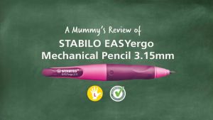 STABILO Educational Learn to write with EASYStart EASYergo 3.15 mm ergonomic pencil + Alphabet Tracing Workbook - Special Edition