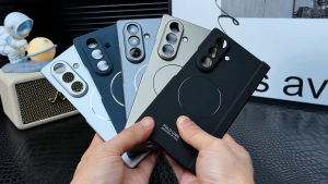 Magnetic Hinge Z Fold 7 Anti-Drop Case Phone Cover Silver Circle Wireless Charging Samsung Galaxy Z Fold7 Casing 360° All-Round Protection Durable Hard PC Case with Tempered Glass