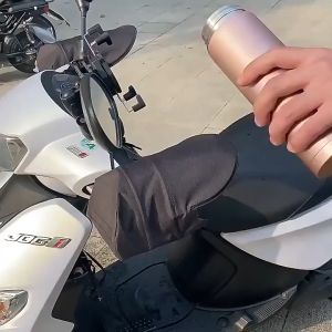 Motorcycle Handlebar Gloves Summer Breathable Motorcycle Mesh Gloves Handle Bar Hand Cover Muffs for Scooter E-Bike
