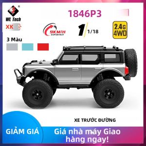 Xe Điều Khiển Từ Xa Wltoys 184023 Tỷ Lệ 1/18 Tốc Độ 9km/h Dẫn Động Bốn Bánh Sẵn Sàng Chạy Địa Hình Có Hệ Thống Kiểm Soát Hành Trình CCS Và Lốp Cao Su Xe Leo Núi Điều Khiển Từ Xa