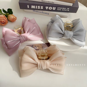 ถุงผมผู้หญิง MODE Korea ถุงผมผูกโบว์ นอนยิ้มยอดเชิงพาณิชย์ สวยงาม พารามิเตอร์ด้านหลัง บรรทัดหลังผม ขนาดใหญ่