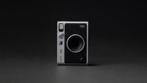 Bundle | Fujifilm Instax Mini Evo Camera - Black/Brown + Instax Pal