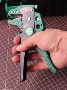 LAOA | LAOA Wire Stripper Pliers Stripping Cutting Winding Splitting Tool 0.2-4mm² Adjustable Strip Length & Tension for Electrician