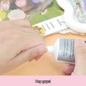 B7000Rhinestone Glue Clear 15ml Strong Transparent No Trace Jewelry Glue with Precision TipQuick Dry Multi-Purpose Adhesive for