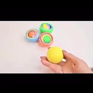 3D Rotation Ball Fidget Gyro Sensory Toys Hand Fidget Spinner Gyroscope for Kids Teens Adults Children ADHD Autism Stress Relief