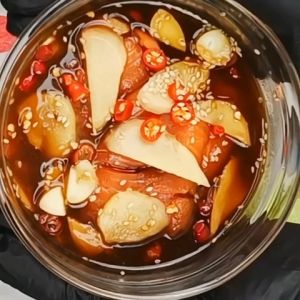 สำพาที่ซอสดอง ซีอิ๊ว 800กรัม สไตล์เกาหลี กุ้ง ไข่ ซอสดองเกาหลี น้ำดอง ซีอิ๊วดอง ซอสดองแซลมอน ซอสดองกู้