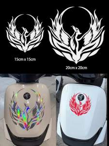 Phoenix-patterned Stickers Are Suitable for Motorcycle Panels Front Fairings Body Modifications Vinyl Decals and Car Decorations
