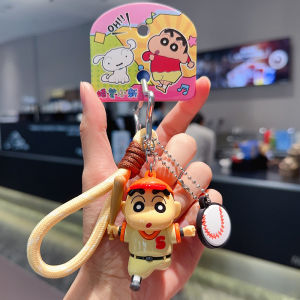 Bandai | Cartoon Doll Pendant With Classic Electroplating Dirt Resistant Baseball Keychain Bag Pendant For Girlfriends Birthday Gift