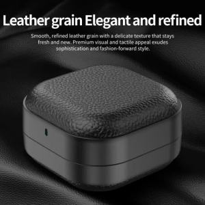 2026 Capa For Samsung Buds 4 Pro Case Soft TPU Leather Design Protective Cover For Samsung Galaxy Buds 4 Pro Cases With Hook