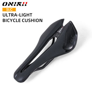 2025 NEW ONIRII SLC Ultralight Carbon Rail Bike Saddle Durable Leather Cushion Cycling Seat for Road Mountain MTB Bicycle