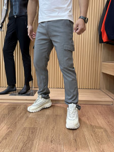 Tech Cotton Lightweight Breathable Mens Outdoor Casual Pants Summer Straight Leg Pants Fashionable Urban Style Quick Dry